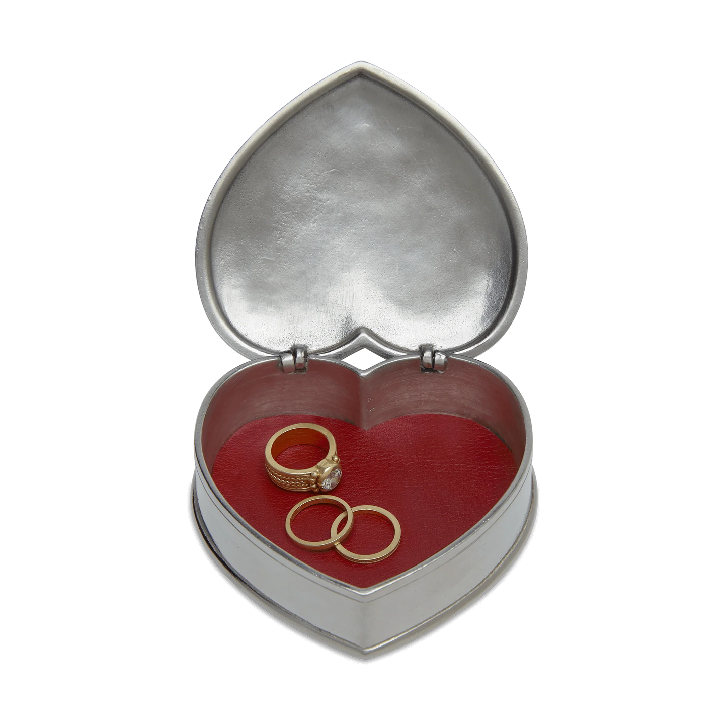 Lidded Heart Box | MATCH Pewter