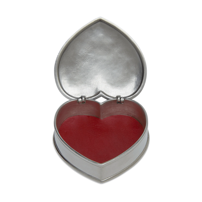 Lidded Heart Box | MATCH Pewter