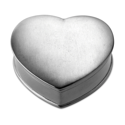 Lidded Heart Box | MATCH Pewter