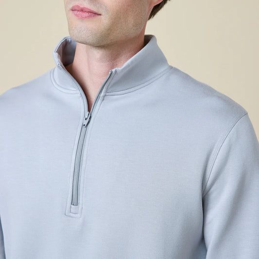 Take 10 Men's DreamTech Quarter Zip in Grey