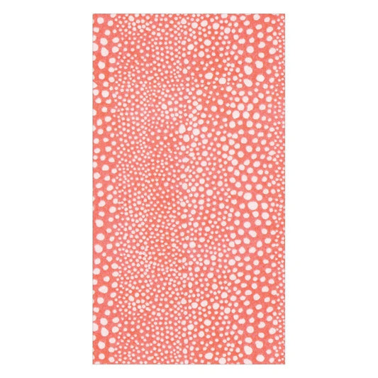 Pebble Coral Guest Towels