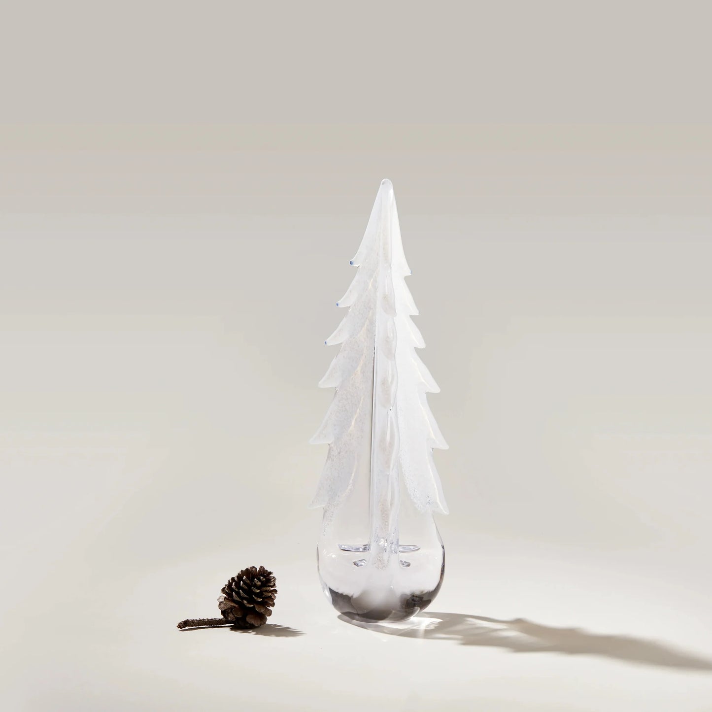 Simon Pearce Snowy Branches Evergreen Tree