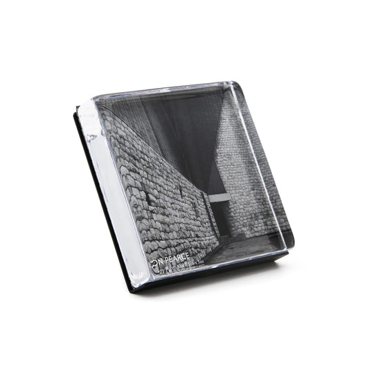 Simon Pearce Woodbury Square Photo Block, 5"