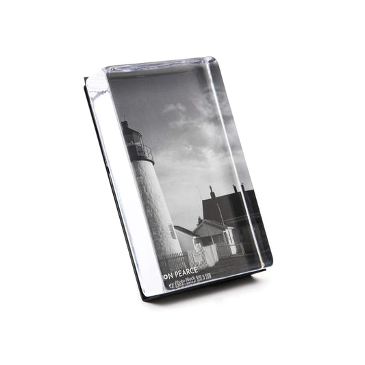 Simon Pearce Woodbury Vertical Photo Block, 7" x 5"