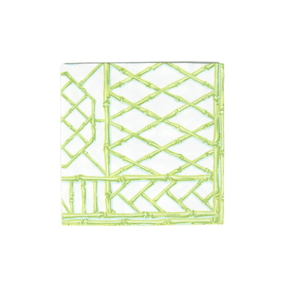 Bamboo Screen Moss Green Tablecover
