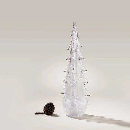 Simon Pearce Silver Leaf Evergreen Tree