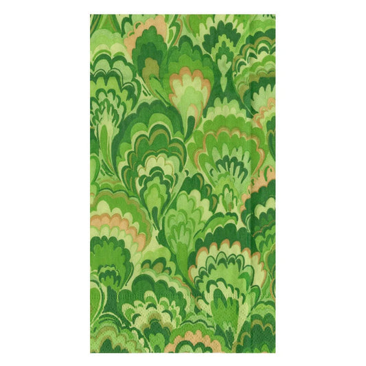 Marbled Ceramica Green Napkins