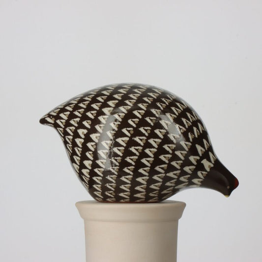 Quail Black Spotted White