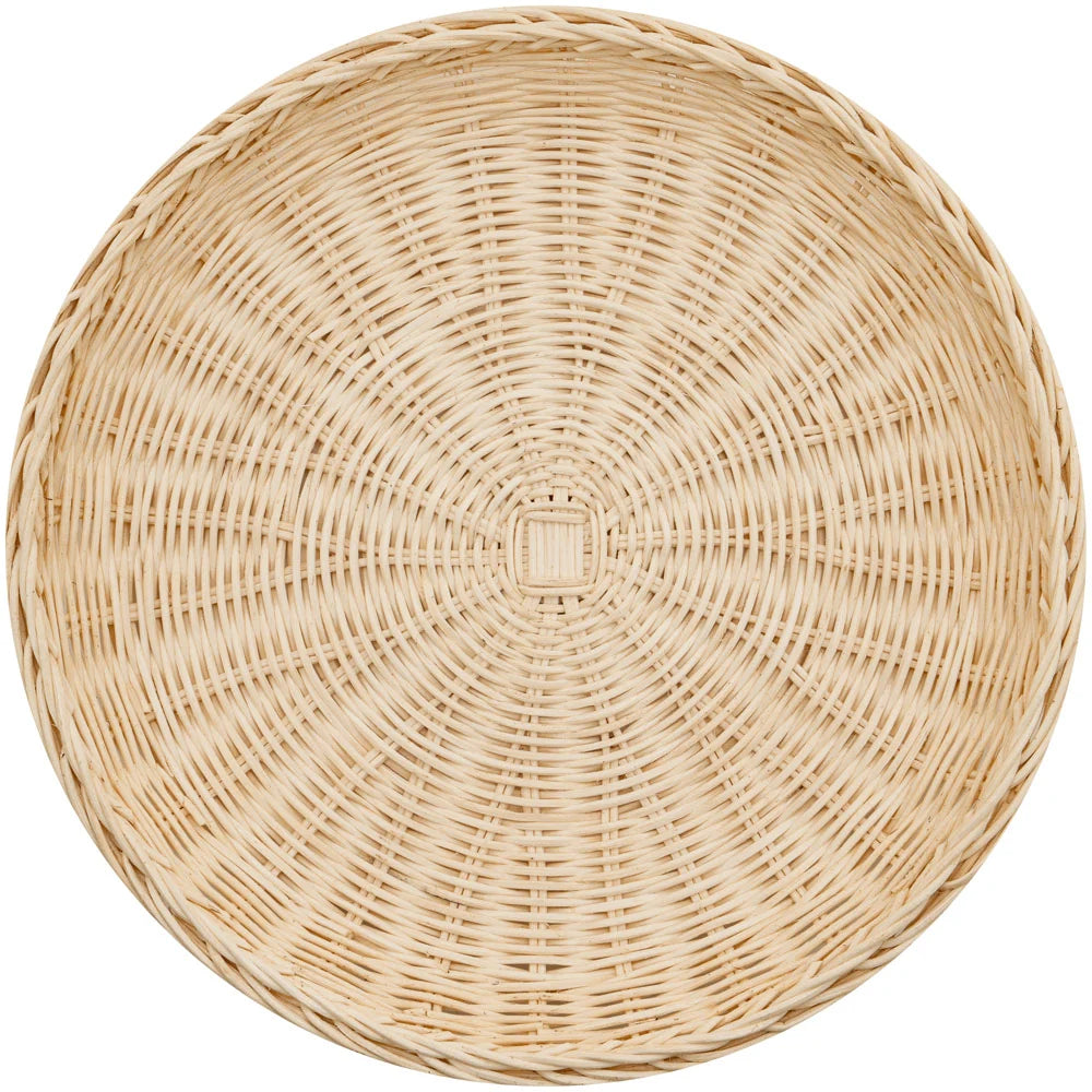 Wicker Luxury Paper Dinner Plates