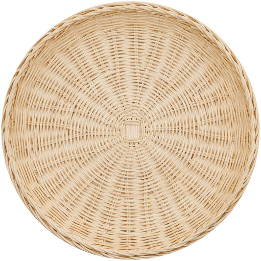 Wicker Luxury Paper Dinner Plates