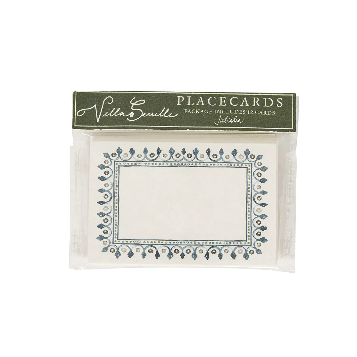 Juliska Villa Seville Chambray Place Card (Set of 12)