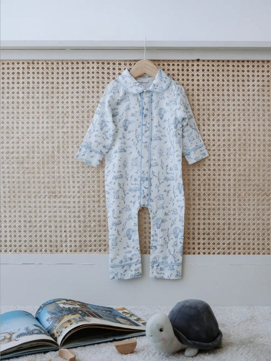 Tulum Pajama Jumpsuit, Toile | Atelier Babbi