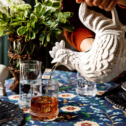 Juliska Clever Creatures "Rousseau" Rooster Pitcher