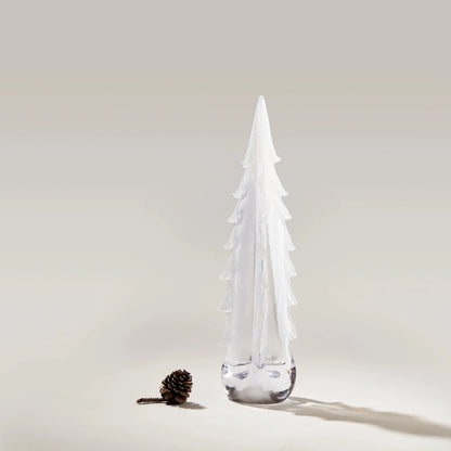 Simon Pearce Snowy Branches Evergreen Tree
