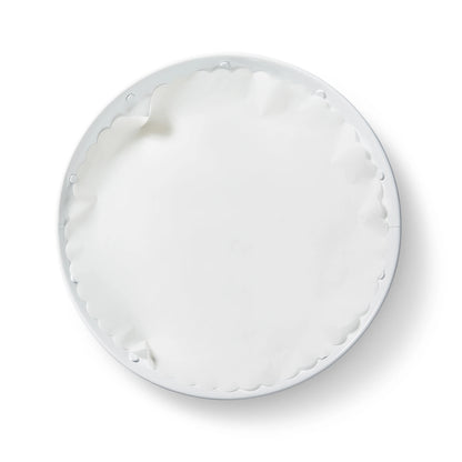 White Metal Plates, Set of 4