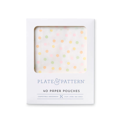 Citrus Dots Paper Pouches