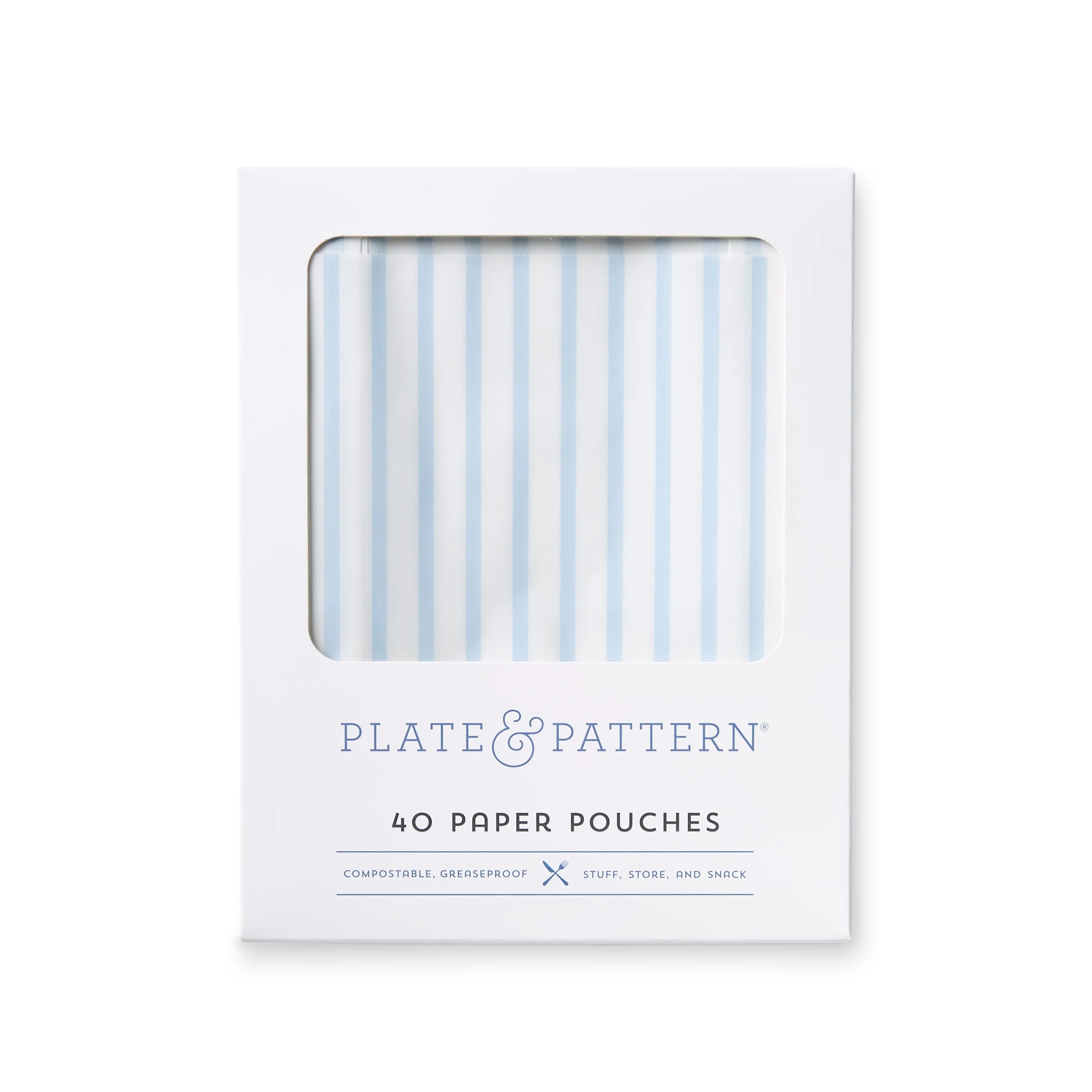 Periwinkle Paper Pouches – Gourmet & Co. Home