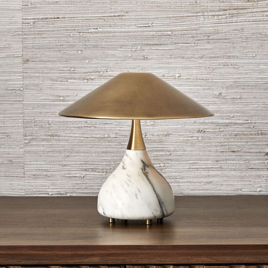 Arabescato Marble Kiss Rechargeable Mini Lamp