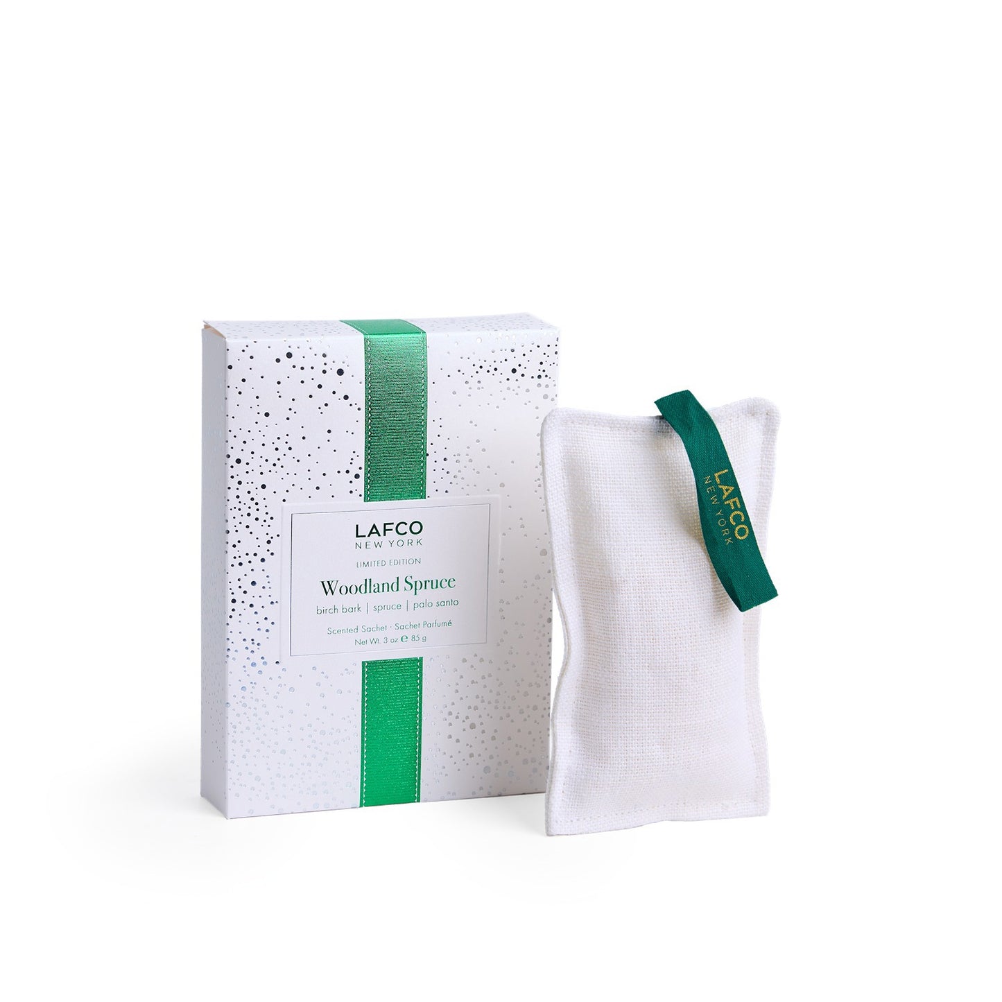 Woodland Spruce Scented Linen Sachet, LAFCO