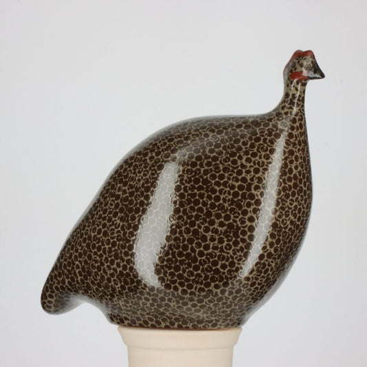 Guinea Fowl Grey Spotted Black