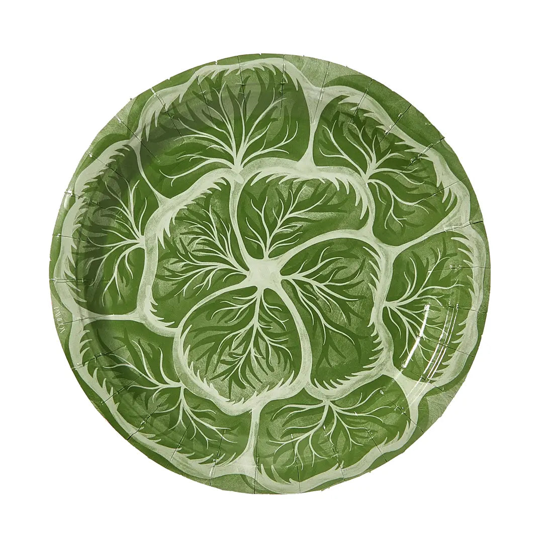 Cabbage Paper Dessert Plates