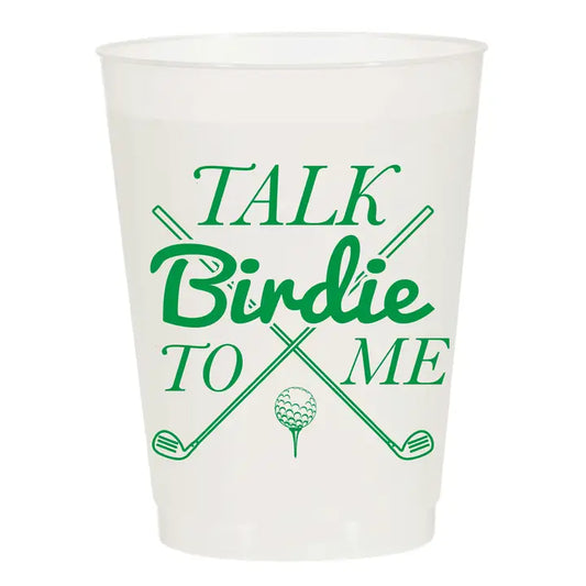 Talk Birdie to Me Frosted Cups (Pack of 6)