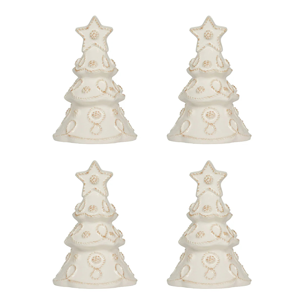 Juliska Berry & Thread Whitewash Tree Place Card Holders (Set of 4)
