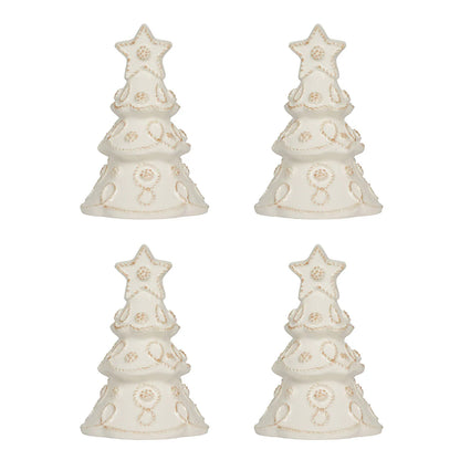 Juliska Berry & Thread Whitewash Tree Place Card Holders (Set of 4)