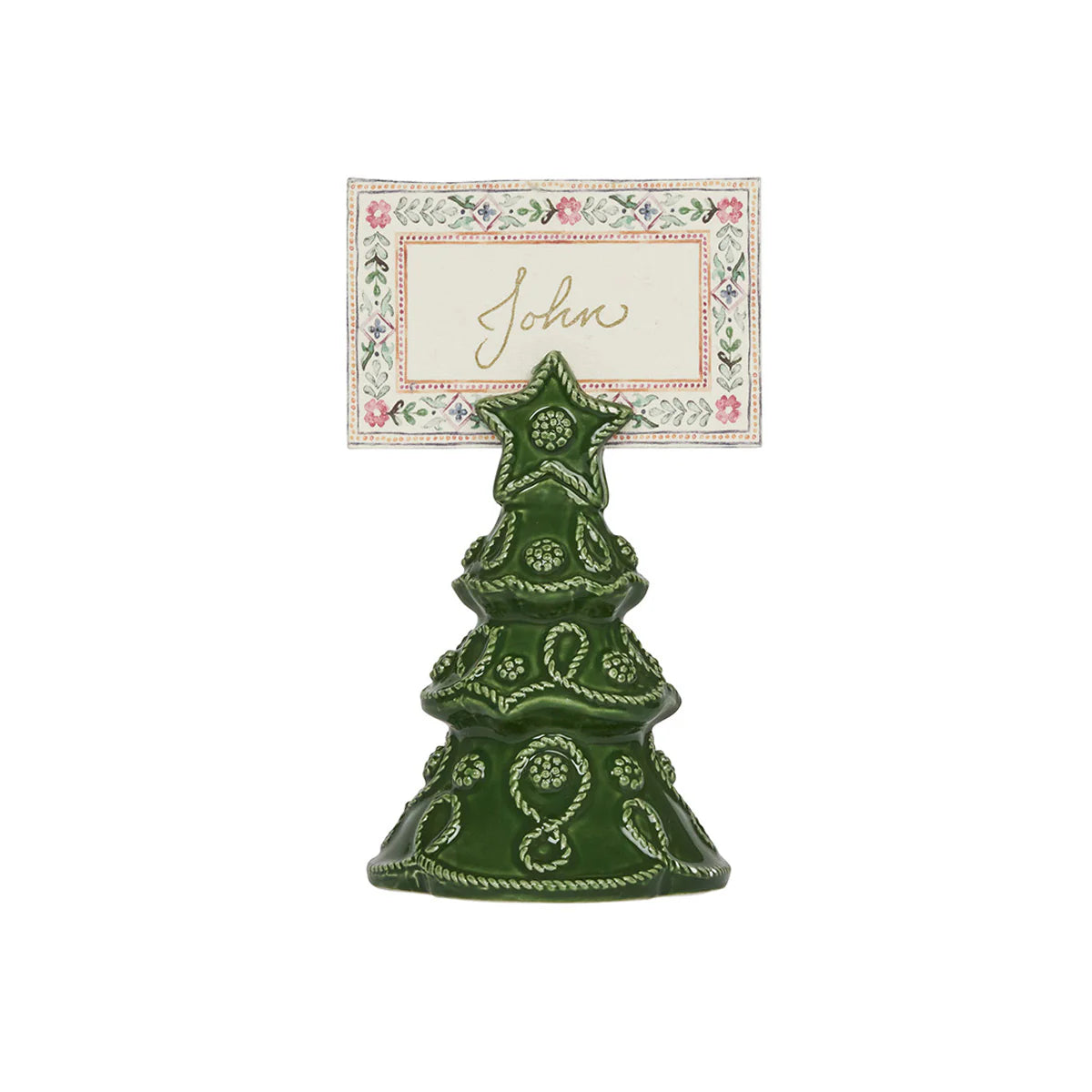 Juliska Berry & Thread Basil Tree Place Card Holders (Set of 4)