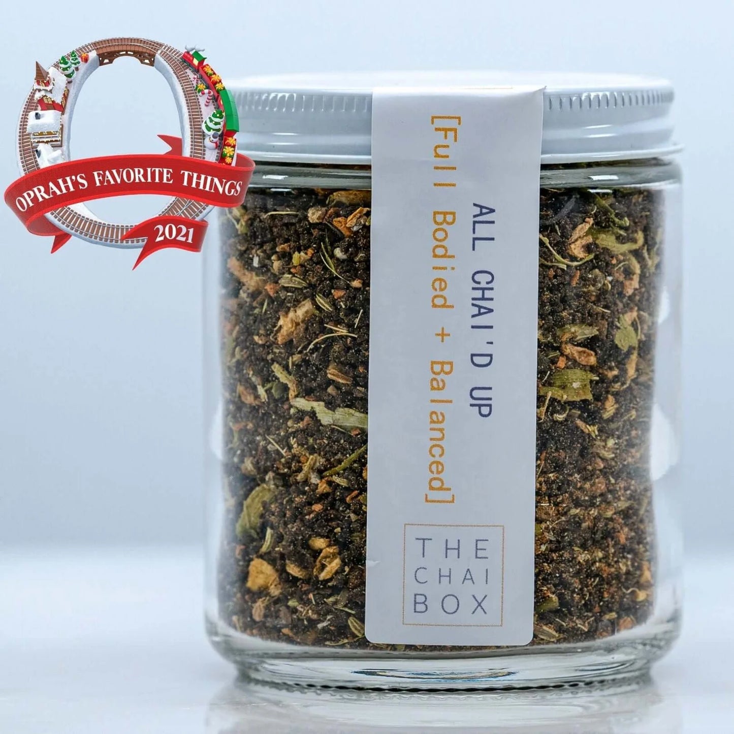 All Chai'd Up Glass Jar