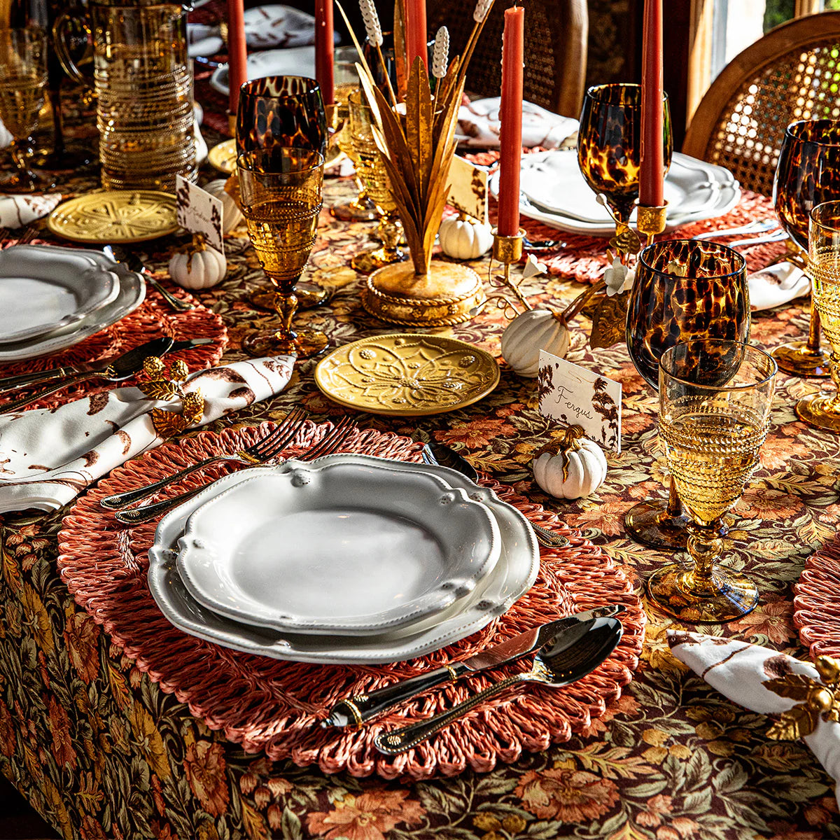 Juliska Berry & Thread Whitewash Flared Dessert/Salad Plate