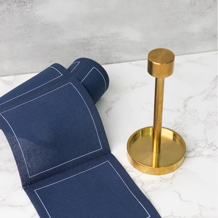 Gold Cocktail Napkin Stand