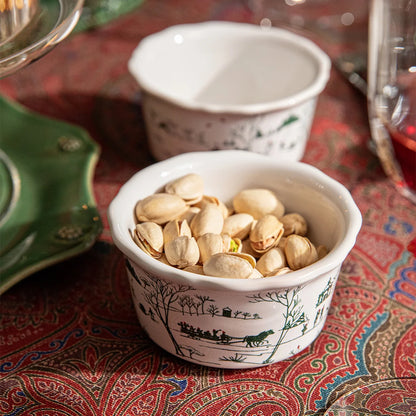 Juliska Country Estate Winter Frolic Evergreen Ramekin