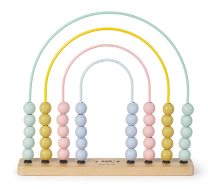 Wooden Rainbow Abacus