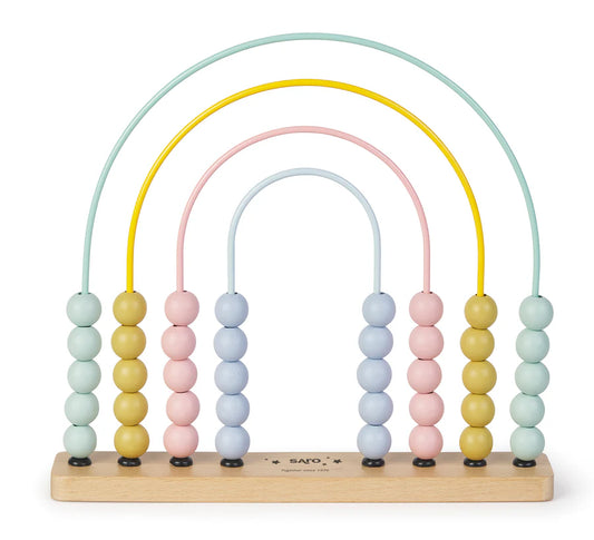 Wooden Rainbow Abacus