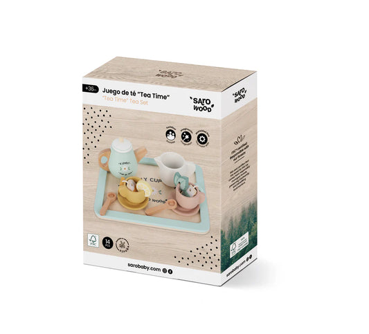 Wooden Tea Time Set