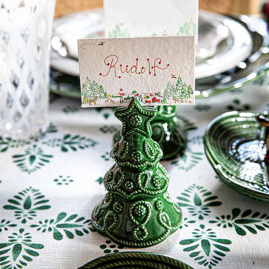 Juliska Berry & Thread Basil Tree Place Card Holders (Set of 4)