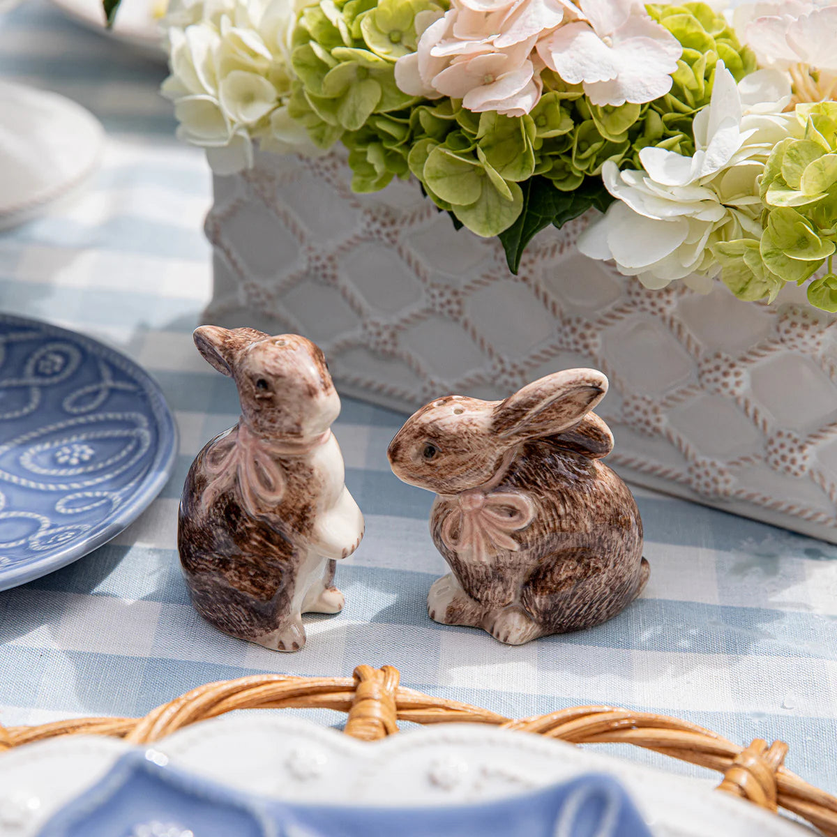 Juliska Cleaver Creatures Bunny Salt & Pepper Set