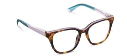Peeper's Reading Glasses le Fun Club in Tortoise / Pink