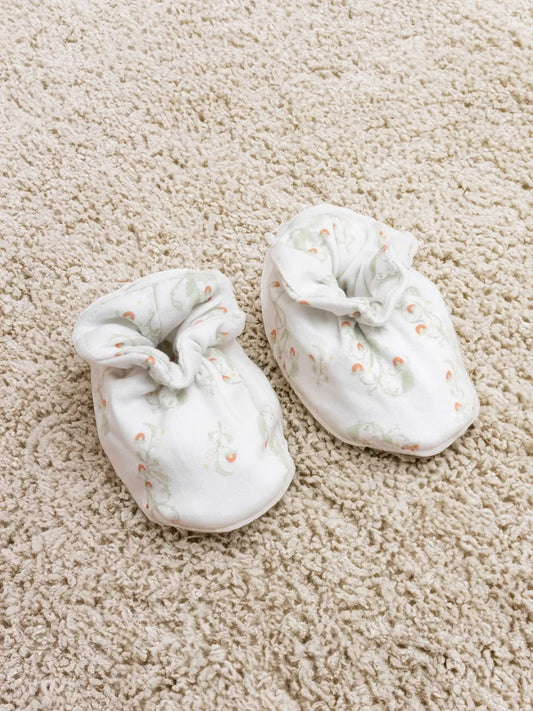 Booties in Strawberry | Atelier Babbi