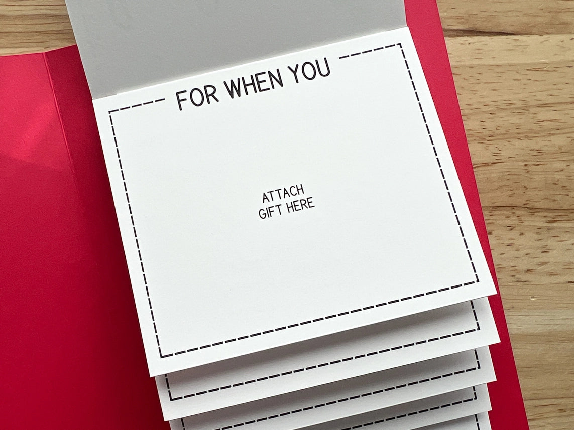Graduation Waterfall Gift Card Holder