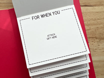 Graduation Waterfall Gift Card Holder