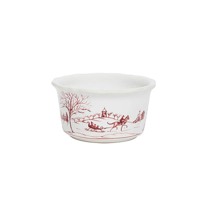 Juliska Country Estate Winter Frolic Ruby Ramekin
