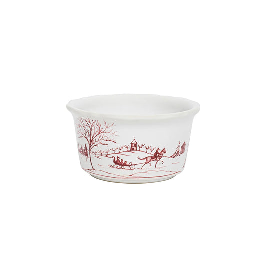 Juliska Country Estate Winter Frolic Ruby Ramekin