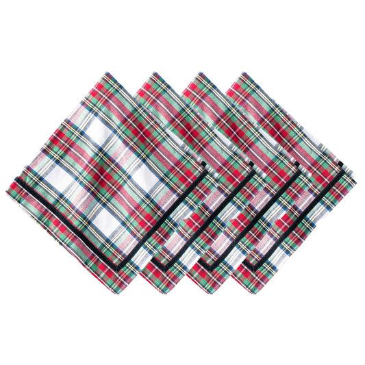 Juliska Stewart Tartan Napkins (Set of 4)