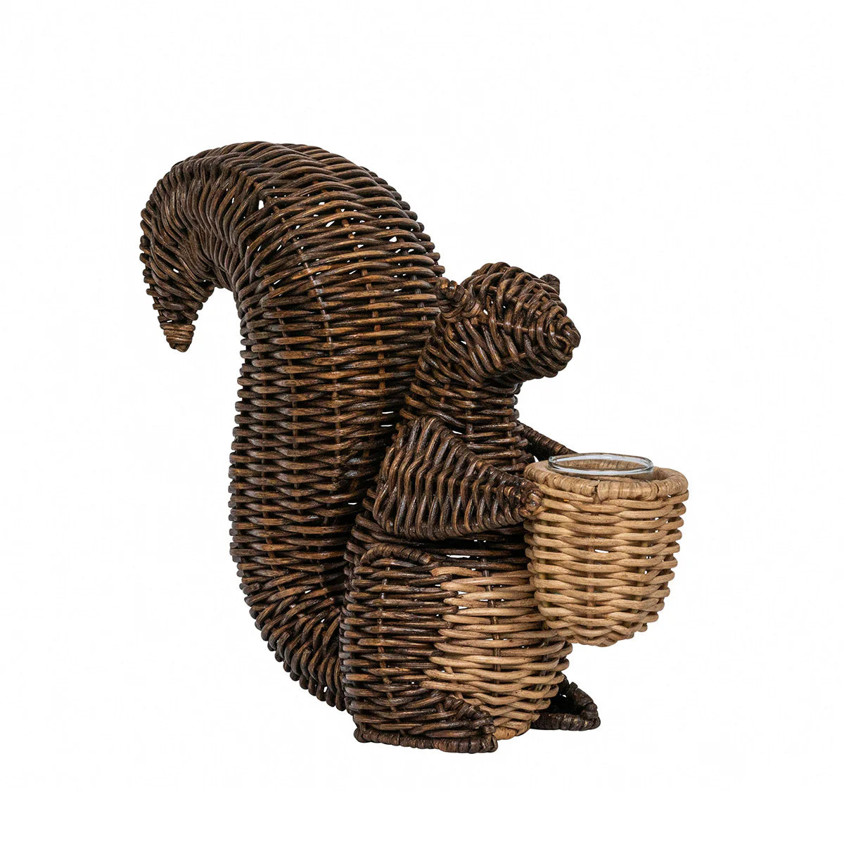 Juliska Devon Willow Squirrel Candle Holder