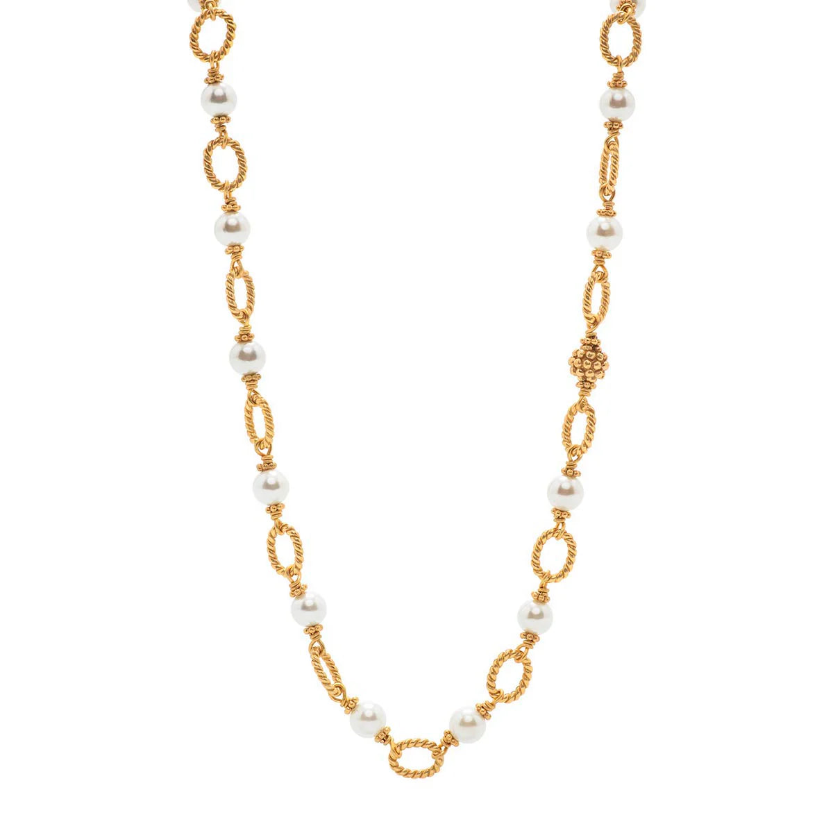 Berry and Bead Chain 24" Pearl, Capucine de Wulf