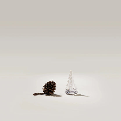 Simon Pearce Snowy Branches Evergreen Tree
