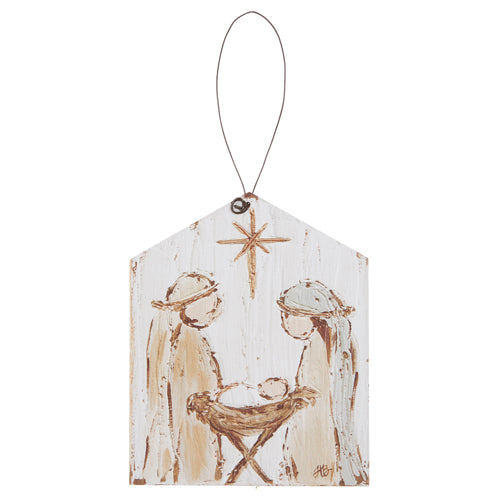 Nativity Ornament 6"
