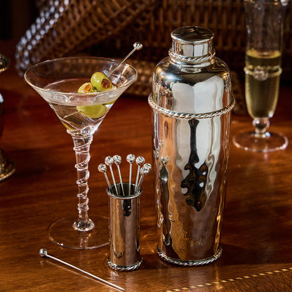 Juliska Graham Cocktail 8 Picks & Holder